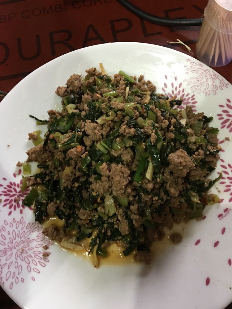 青菜炒牛肉的做法