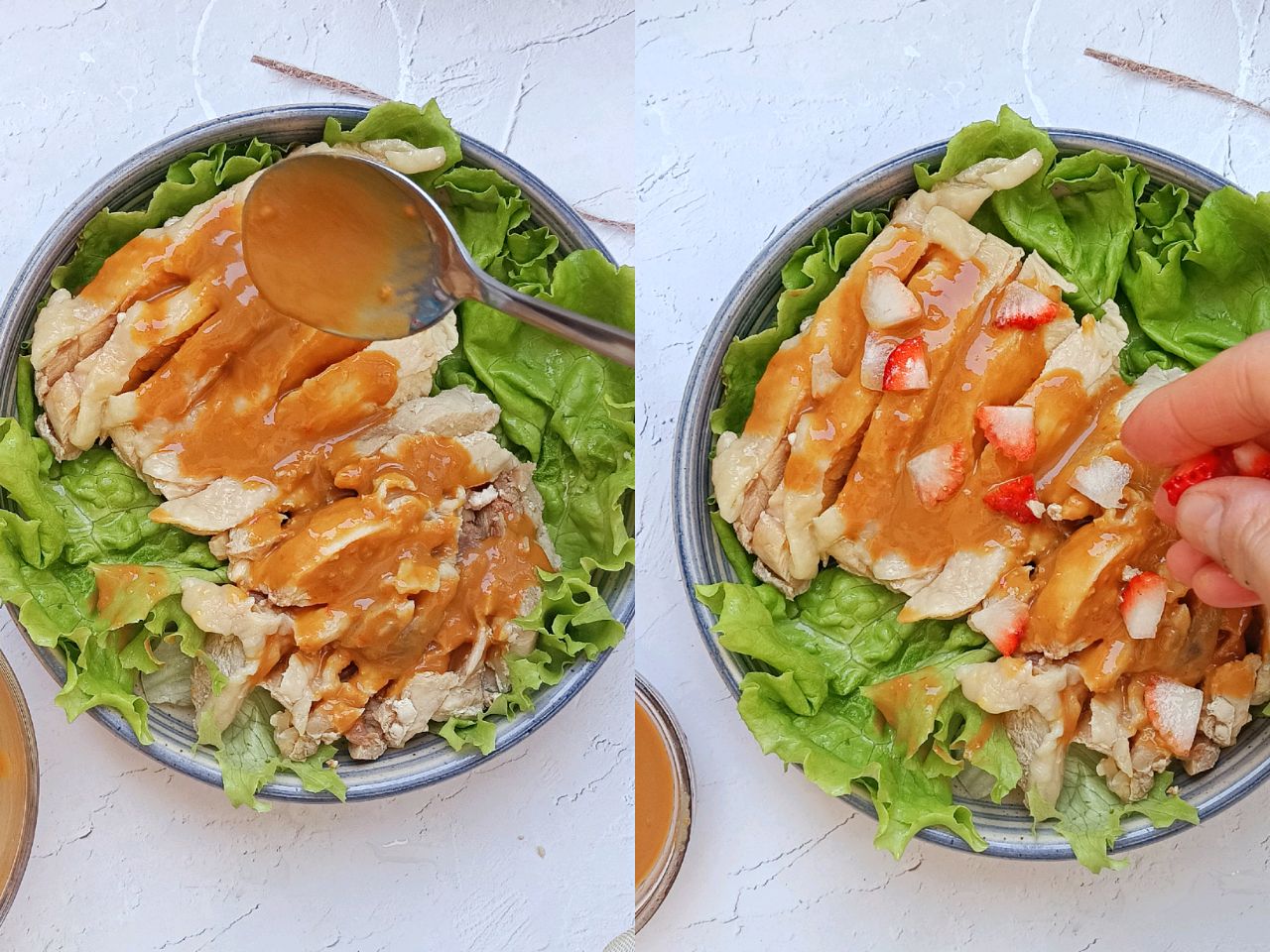 鸡腿沙拉怎么做_鸡腿沙拉的做法_Yan_xl_豆果美食