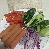 海虾乌冬面的做法图解2