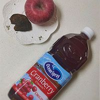 #莓语健康日记#自制高颜值蔓越莓苹果特饮的做法图解1