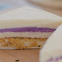 紫芋麻薯三明治的做法图解15