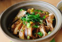 砂锅焗鳜鱼的做法