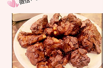 蜜汁红烧排骨
