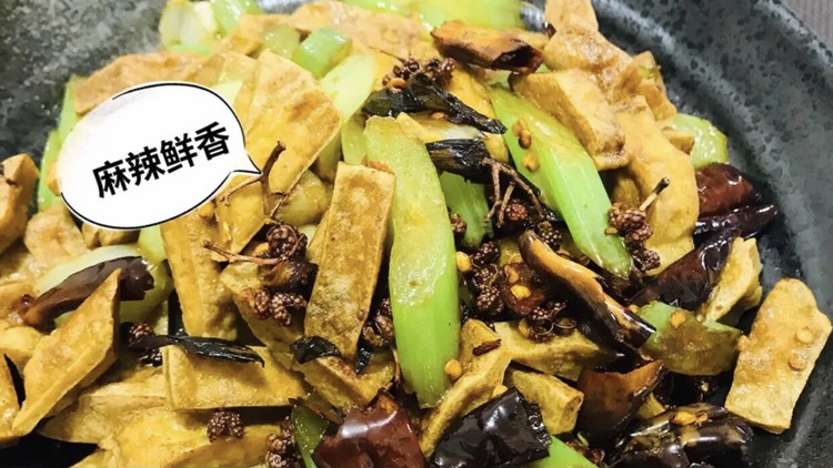 干煸豆干这样做的做法