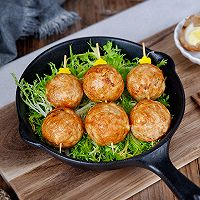 鹌鹑蛋鸡肉丸#春天肉菜这样吃#的做法图解10