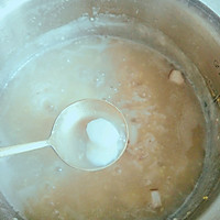 牛肉山药香菇油菜粥的做法图解7