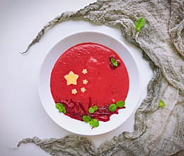 #秋天怎么吃#爱我中华—爱国版甜菜根浓汤的做法