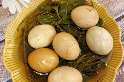 车前草煮鸡蛋
