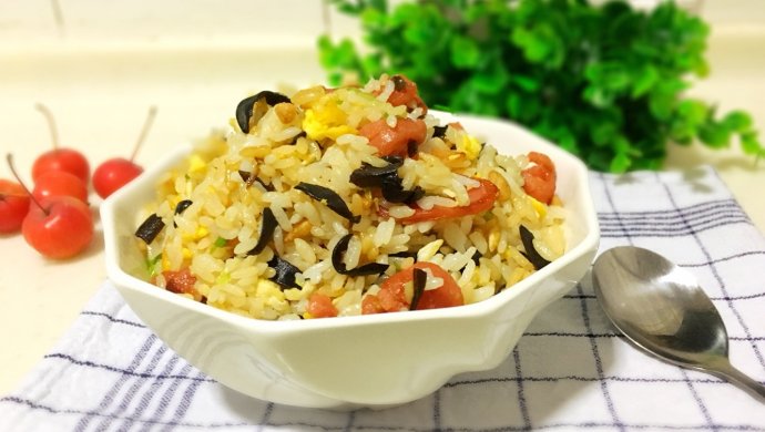 粒粒分明蛋炒饭