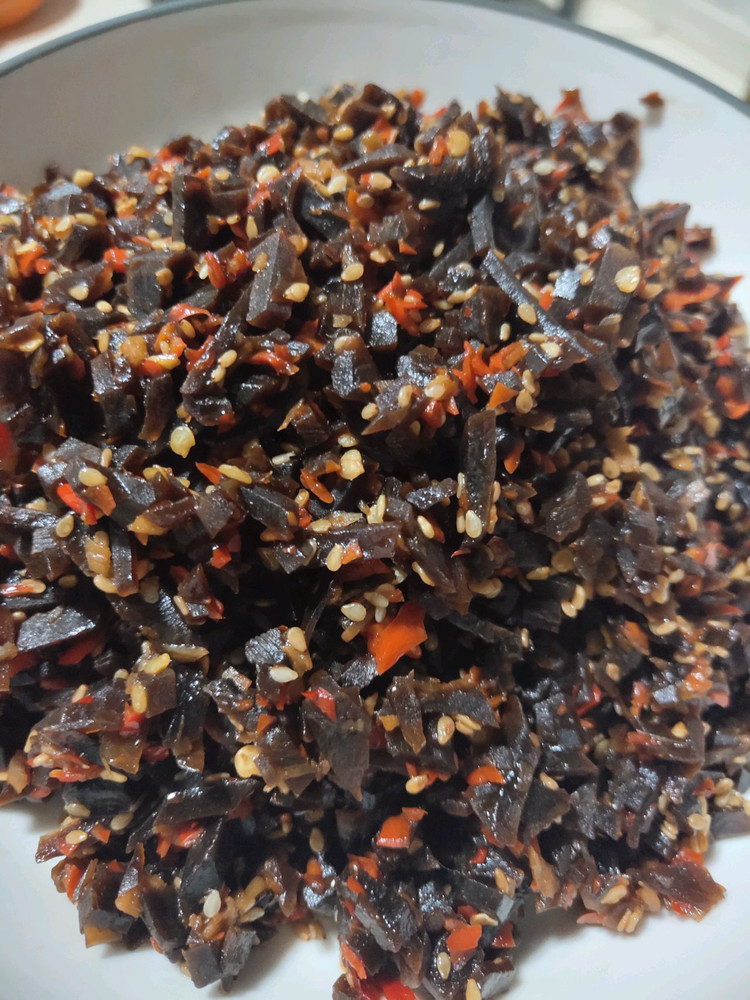 辣炒玫瑰碎的做法
