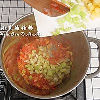 无调味高逼格蔬菜海鲜汤的做法图解8