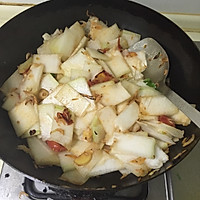 虾米炒冬瓜的做法图解4