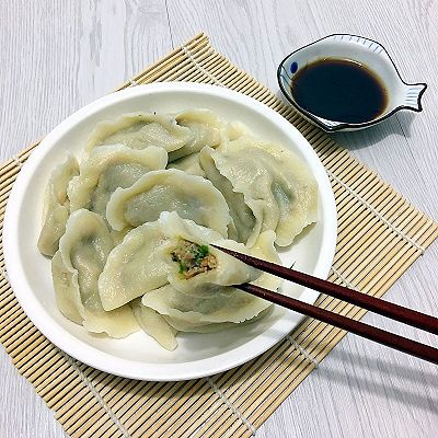 芽苗菜饺子