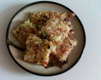 简易版大阪烧（减肥食谱）