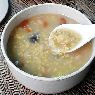  莜麦小米粥