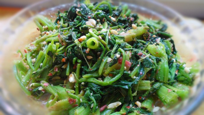 陈醋果仁菠菜