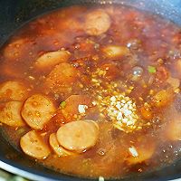百吃不厌的番茄黑椒香肠炒面的做法图解9