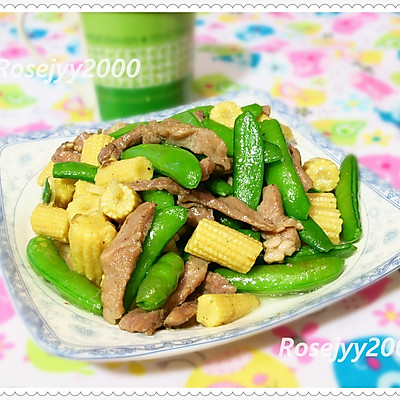 甜豆小炒肉