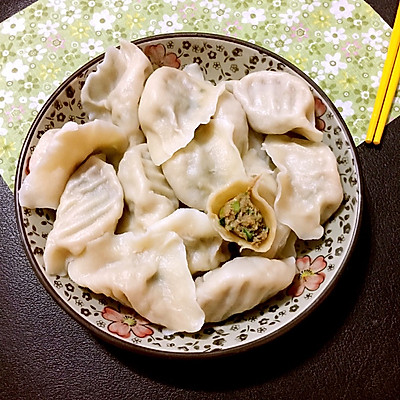 大喜大牛肉粉试用之韭菜肉馅儿水饺