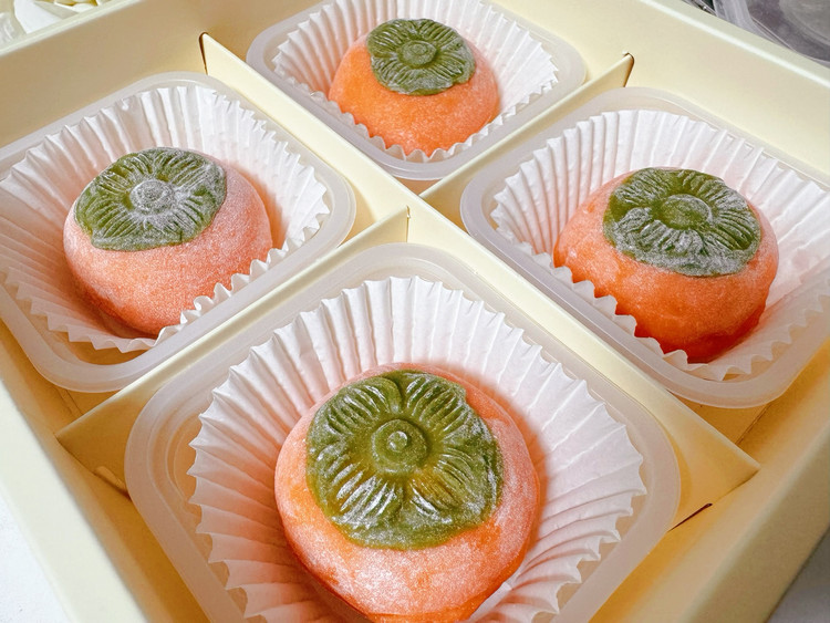 柿子花生月饼（好事发生）的做法