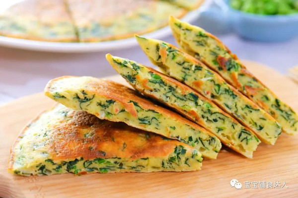 菠菜早餐饼 宝宝辅食食谱