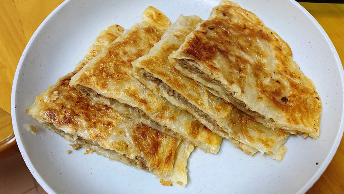 洋葱牛肉手抓饼