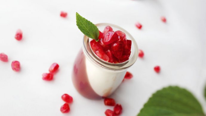 红宝石【石榴牛奶布丁】