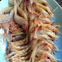 蒜蓉蒸开边虾的做法图解3