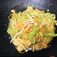#我的女神“饭”儿#煎出香脆面饼来~海米煎面的做法图解13