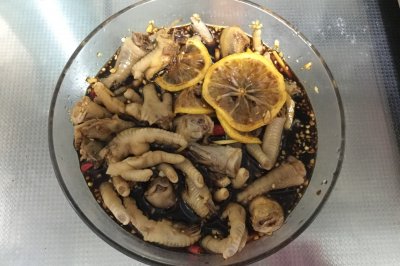 网红柠檬凤爪
