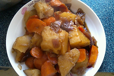 胡萝卜炖土豆（电饭锅版）