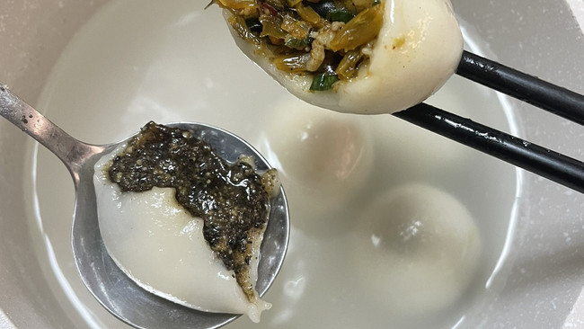咸汤圆的做法