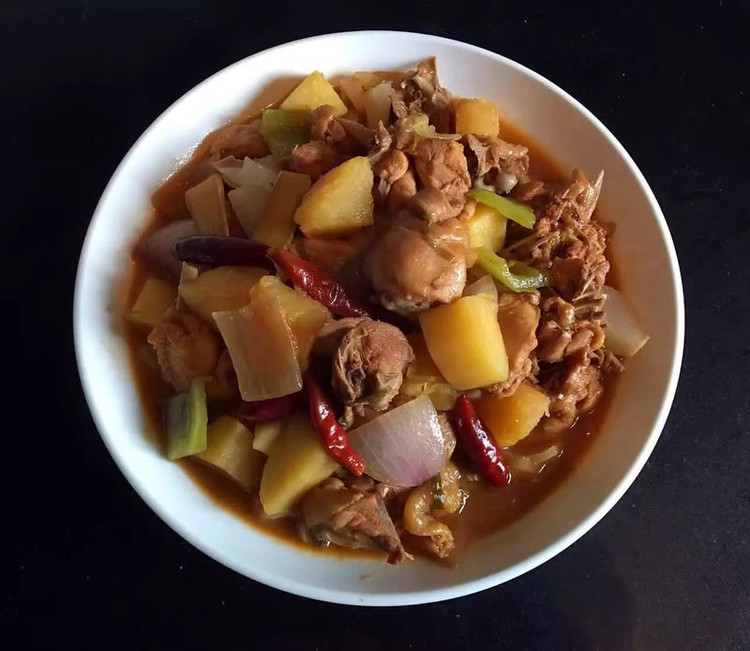 大盘鸡的做法