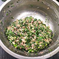 #肉食主义#韭香猪肉馅锅贴的做法图解4