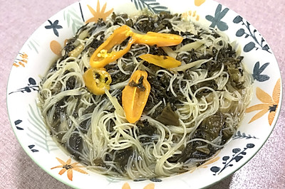 晚餐#极简：农家米粉汤