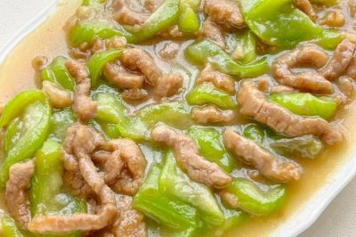 鸡丝儿炒丝瓜