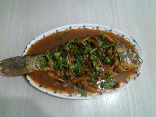 Braised carp