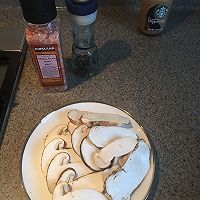 黄油煎松茸的做法图解2