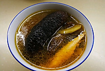 花胶海参羊肚菌炖鸡汤的做法