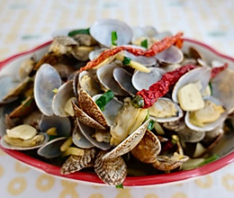 炒花蛤的做法