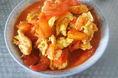 家常菜西红柿炒鸡蛋