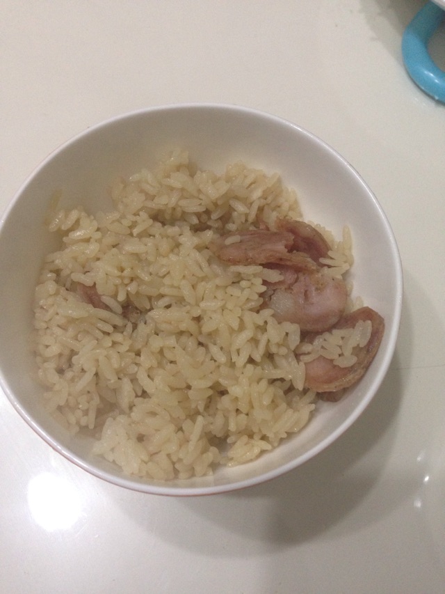 腊肠酱油饭