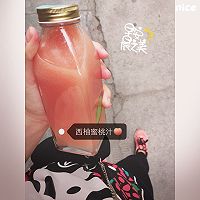 每天一杯鲜果蔬 西柚蜜桃汁的做法图解4