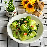 #时令蔬菜最养人#清炒飘儿菜的做法图解8