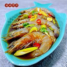 #刘畊宏女孩减脂饮食#生腌活海虾