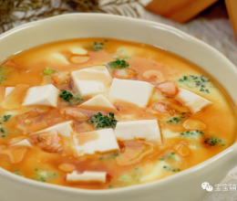 西兰花虾仁蒸蛋【宝宝辅食】的做法