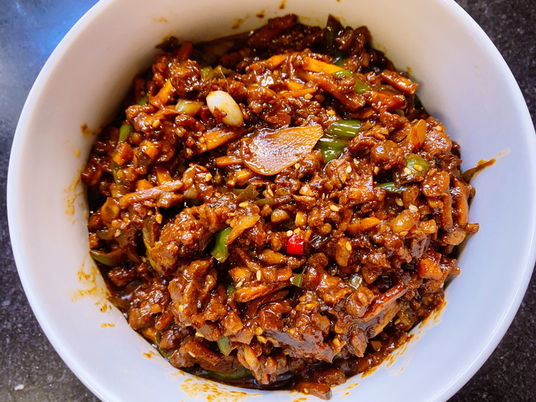 香菇牛肉酱的做法