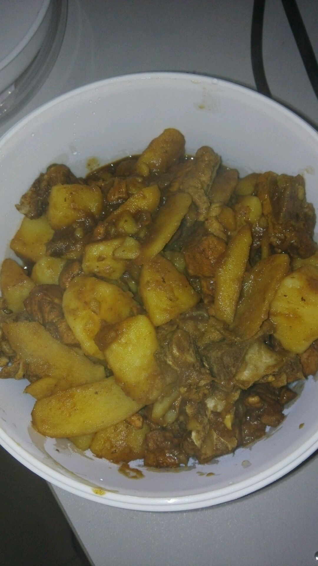 土豆烧排骨