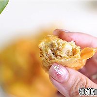 黄金脆皮炸马蹄鲜肉馄饨的做法图解23
