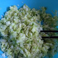 包心菜 木耳 素馅饺子的做法图解1